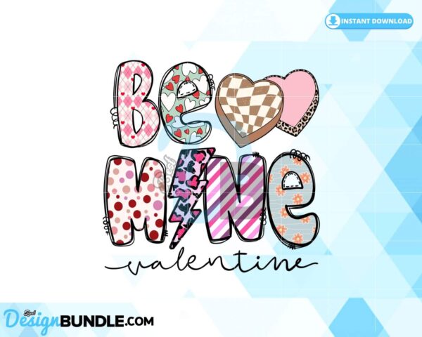 be-mine-valentine-letter-doodle-cute-png