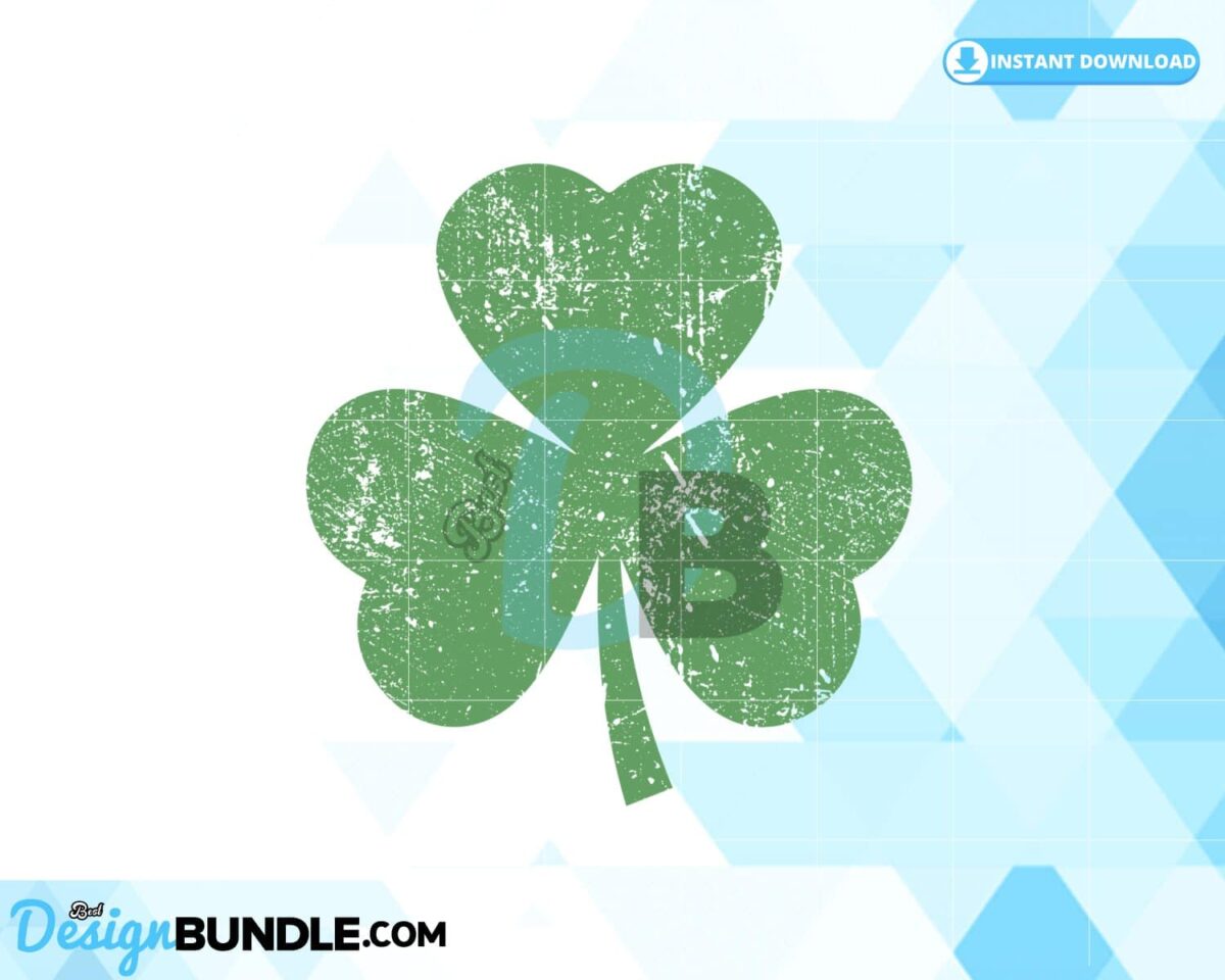shamrock-st-patricks-day-distressed-png