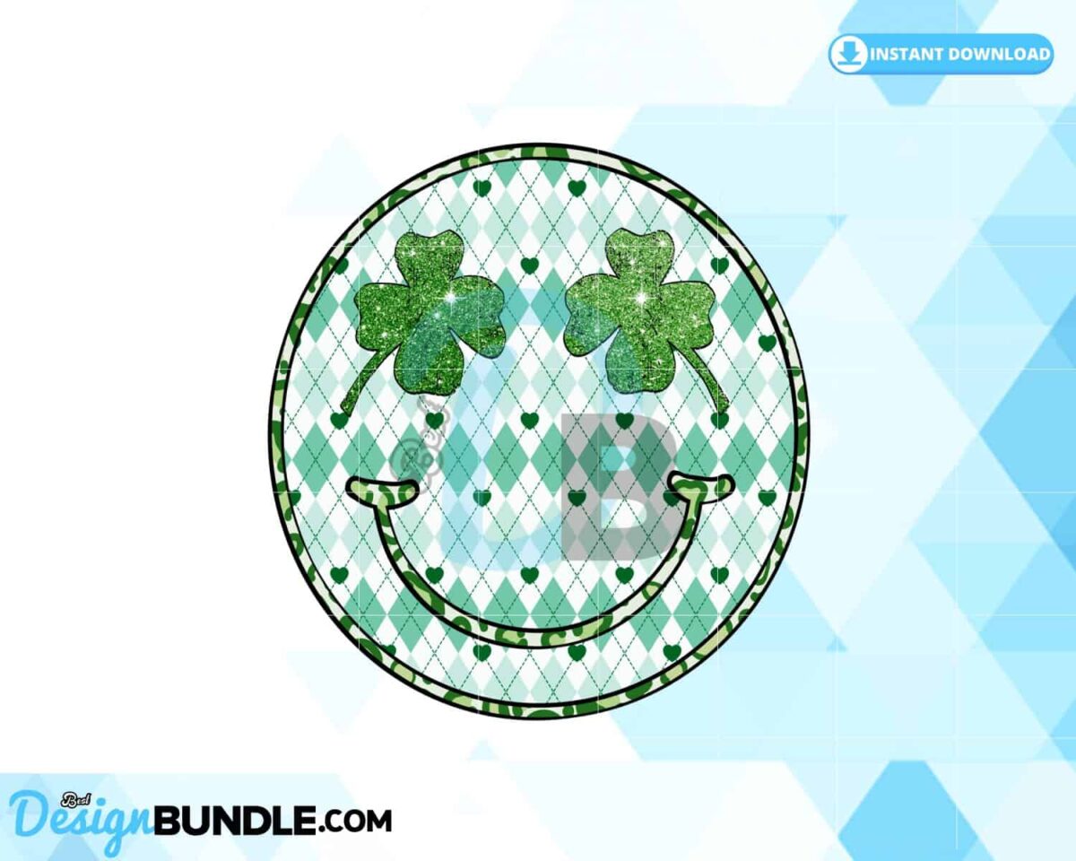 st-patricks-day-lucky-smile-glitter-png