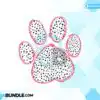 Dog Paw Dalmatian Print Grunge Distresse dog-paw-dalmatian-print-grunge-distresse