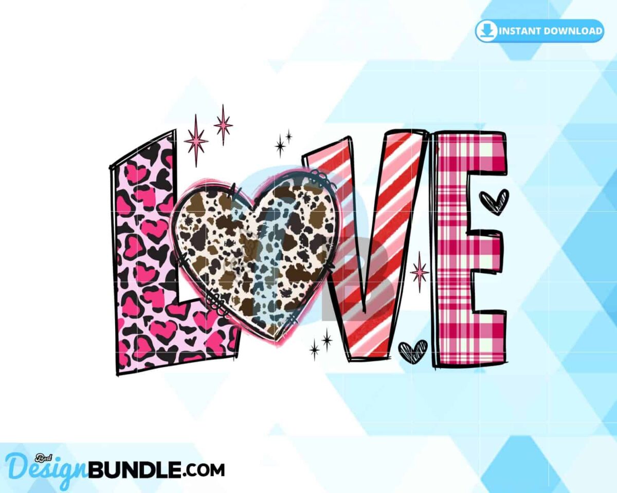 love-valentine-heart-doodle-letter-cute
