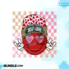 Self Love Valentine Retro Checkered PNG self-love-valentine-retro-checkered-png