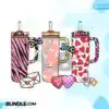 Stanley Tumbler Valentine Love Vibes PNG stanley-tumbler-valentine-love-vibes-png