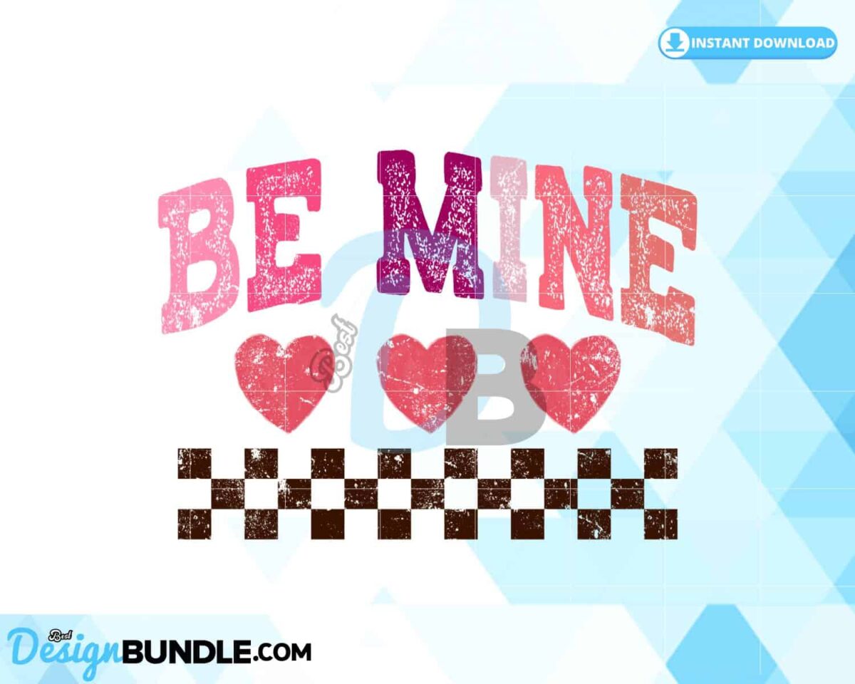 be-mine-vibes-retro-valentine-distressed