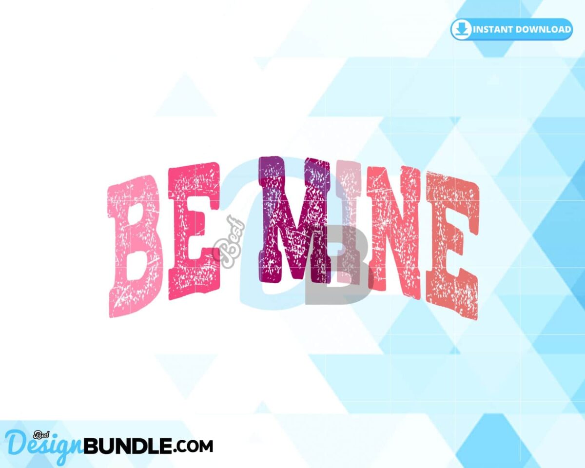 be-mine-vibes-retro-valentine-distressed