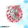 Love Vibes Valentine Lightning Bolt Neon love-vibes-valentine-lightning-bolt-neon