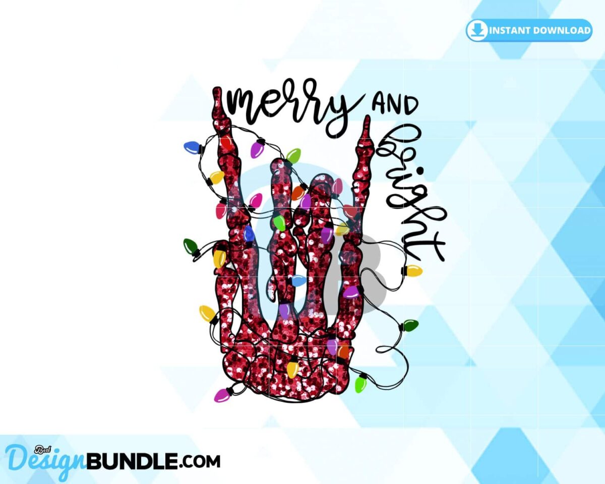 merry-and-bright-skeleton-hand-christmas