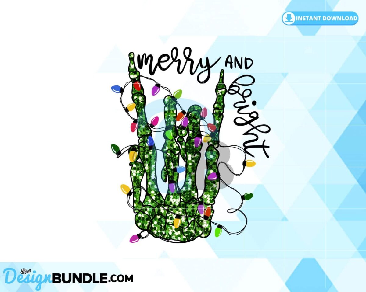 merry-and-bright-skeleton-hand-christmas