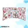 Nurse Merry Christmas Vibes Groovy PNG nurse-merry-christmas-vibes-groovy-png