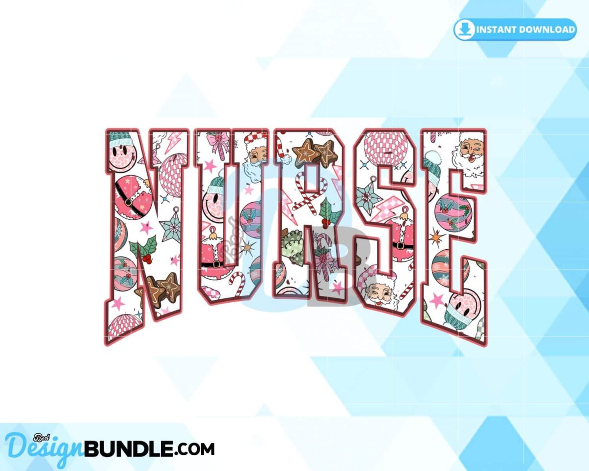 nurse-merry-christmas-vibes-groovy-png