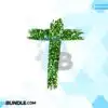christmas-cross-glam-sequin-glitter-png