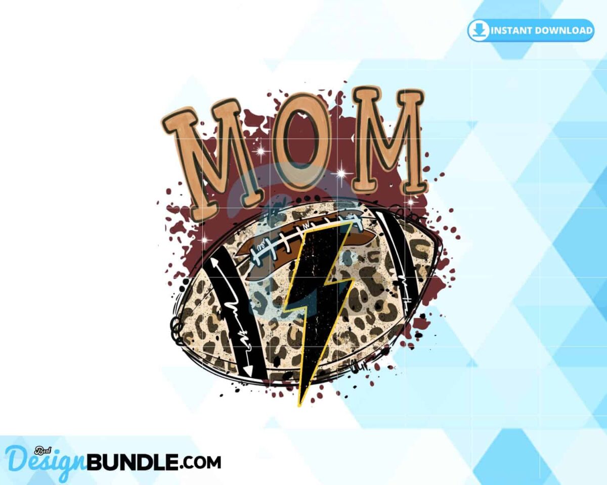 mom-football-cowhide-western-lightning