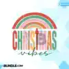 christmas-vibes-rainbow-retro-distressed