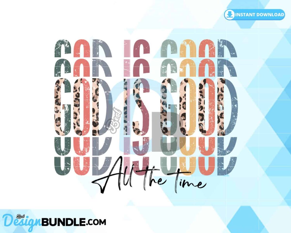 god-is-good-retro-christian-quote-png