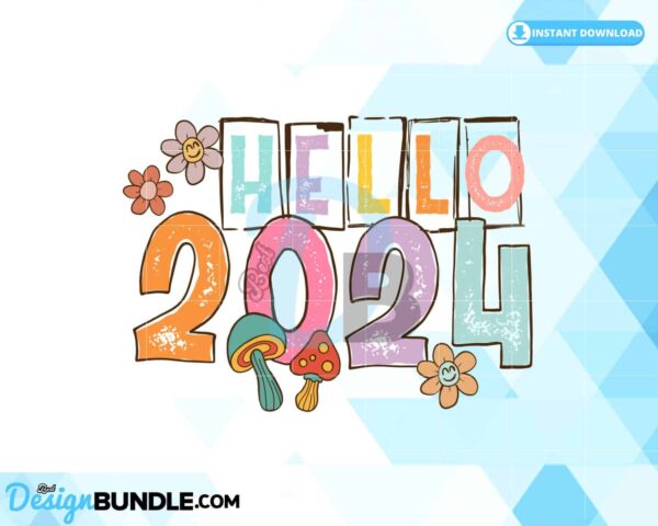 hello-2024-happy-new-year-groovy-png