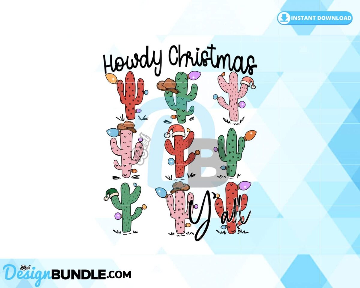 howdy-christmas-retro-cactus-lights-png