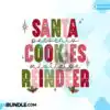 santa-mistletoe-reindeer-retro-christmas