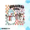 Christmas Vibes Snowman Checkered Retro christmas-vibes-snowman-checkered-retro