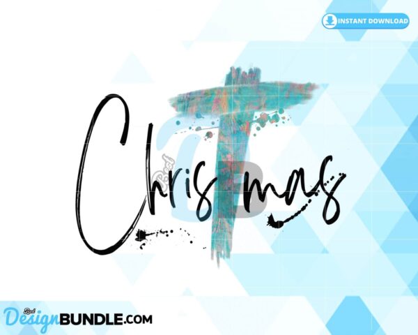 christmas-cross-sublimation-faith-design