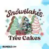 retro-christmas-snowflakes-and-tree-cake