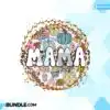 Mama Fall Vibes Pumpkin Doodle Cute PNG mama-fall-vibes-pumpkin-doodle-cute-png
