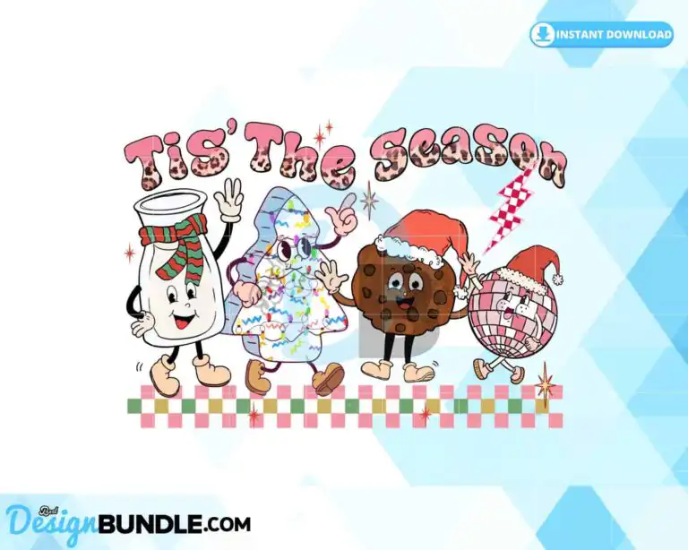 tis-the-season-retro-christmas-cute-png