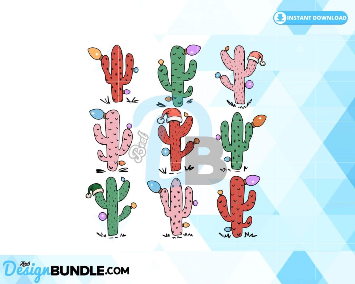 howdy-christmas-retro-cactus-lights-png