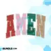 Christian Quote Retro Sublimation Amen christian-quote-retro-sublimation-amen