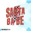 santa-babe-lightning-bolt-neon-christmas