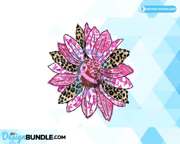 breast-cancer-awareness-ribbon-sunflower