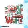 Joy to the World Retro Christmas PNG joy-to-the-world-retro-christmas-png