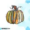 Pumpkin Painted Fall Watercolor Print pumpkin-painted-fall-watercolor-print