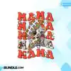 football-mama-cowhide-lightning-bolt-png