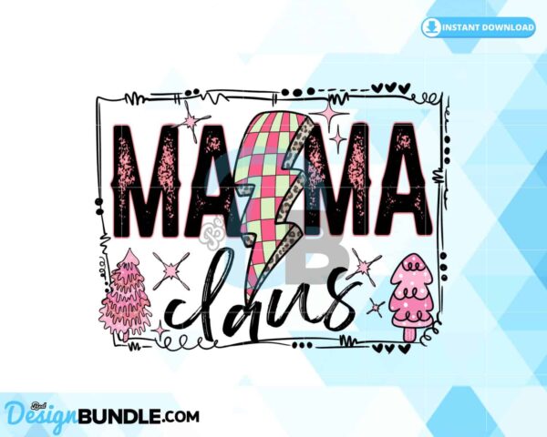 retro-christmas-cute-merry-mama-doodle