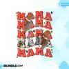 Football Mama Cowhide Lightning Bolt PNG football-mama-cowhide-lightning-bolt-png