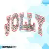 Jolly Christmas Retro Leopard Distressed jolly-christmas-retro-leopard-distressed
