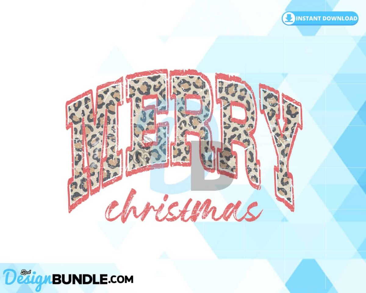 merry-christmas-retro-leopard-distressed