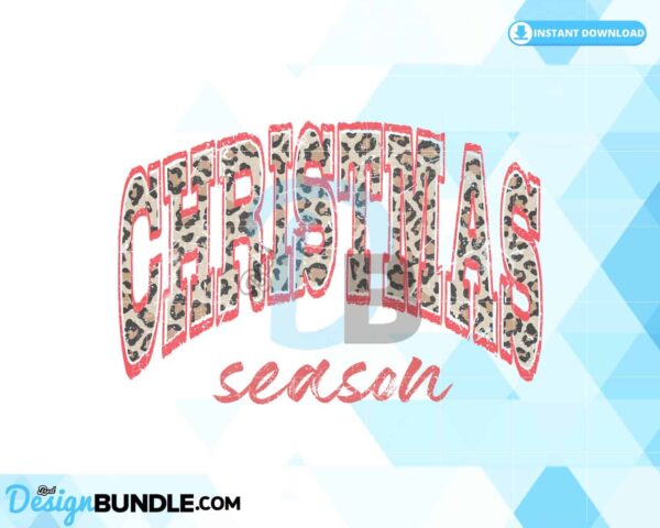 merry-christmas-retro-leopard-distressed