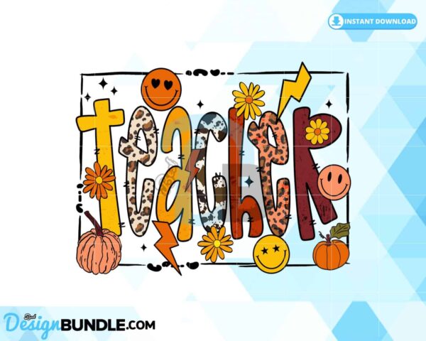 teacher-fall-doodle-thankful-sublimation