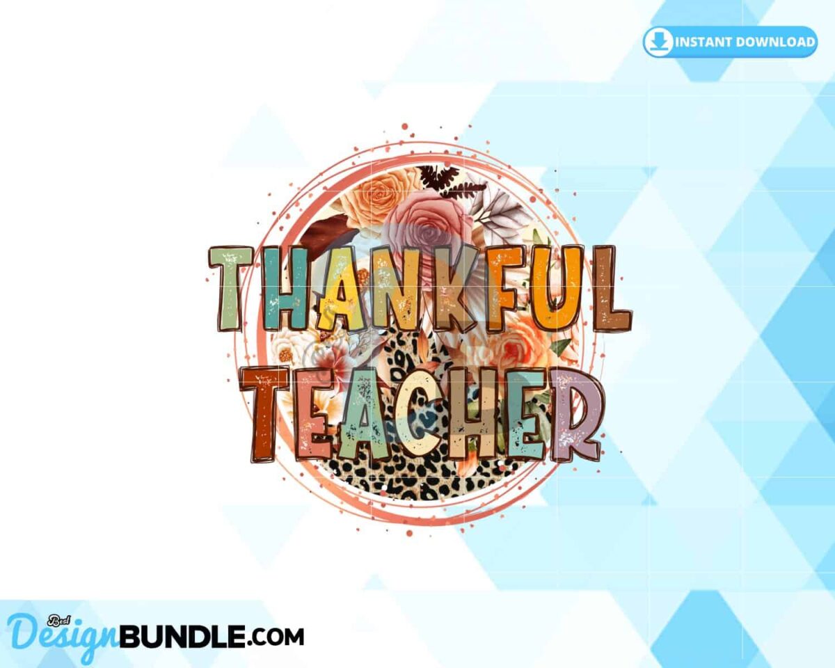 thankful-teacher-retro-flowers-png