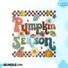 Pumpkin Season Retro Flowers Sublimation pumpkin-season-retro-flowers-sublimation