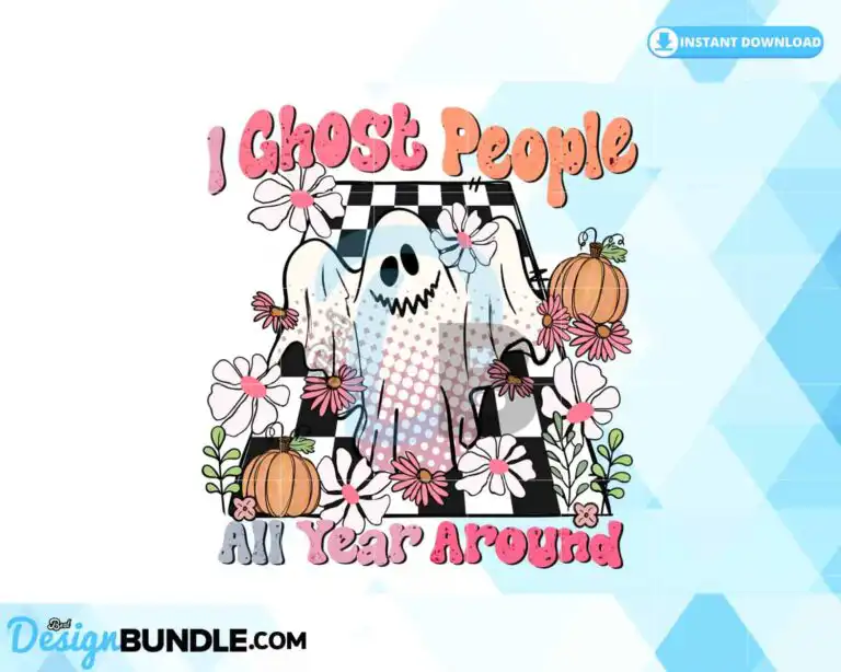 retro-ghost-flowers-spooky-season-floral