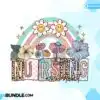 Nurse Retro Wildflowers Boho Rainbow nurse-retro-wildflowers-boho-rainbow