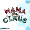 Mama Claus Retro Christmas Buffalo Plaid mama-claus-retro-christmas-buffalo-plaid