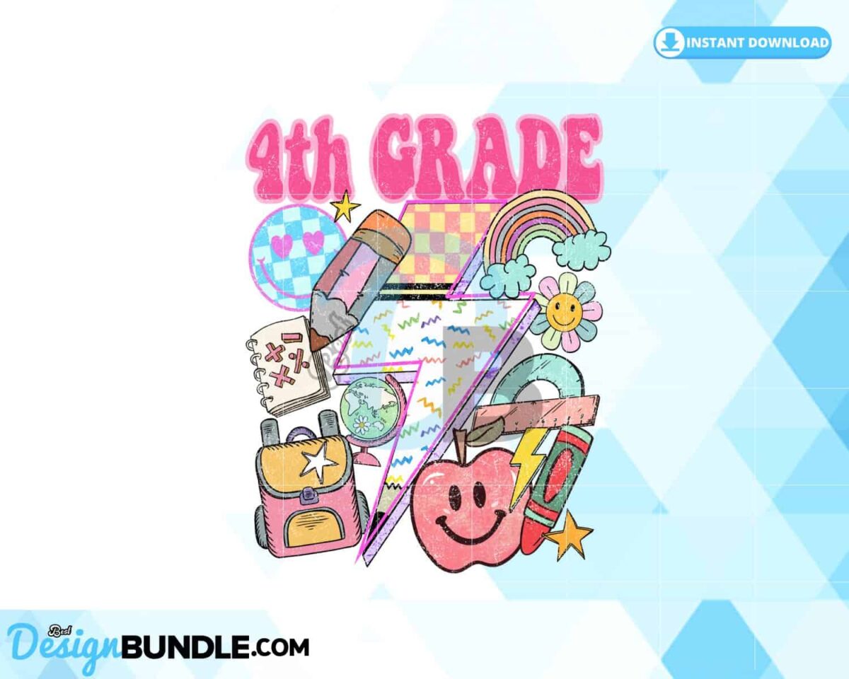 fourth-grade-retro-teacher-school-png