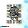Mama of Both Messy Bun Leopard Camouflag mama-of-both-messy-bun-leopard-camouflag
