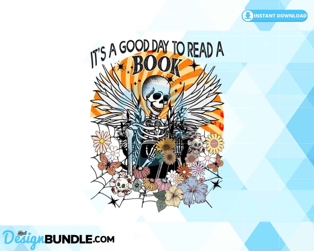 skeleton-reading-halloween-sublimation