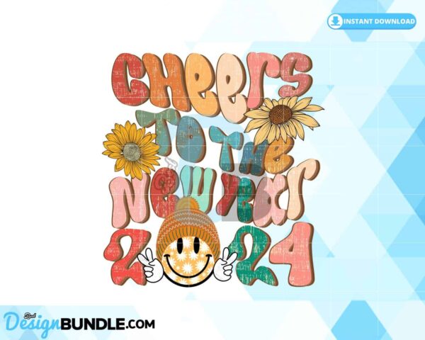 happy-new-year-2024-groovy-retro-png
