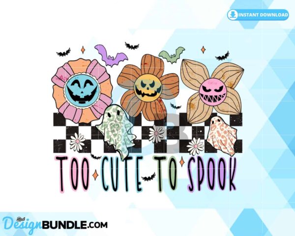 too-cute-to-spook-halloween-cute-flower