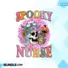 Retro Nurse Halloween Coffee Spooky PNG retro-nurse-halloween-coffee-spooky-png
